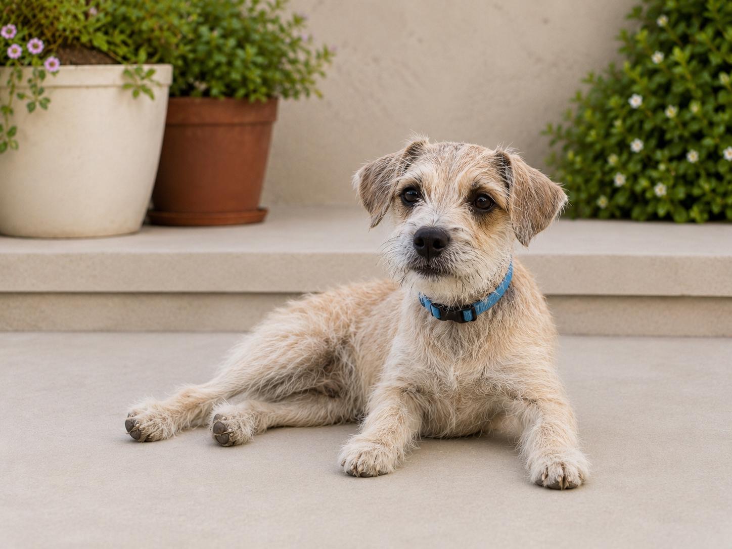 Brutus, ADOPTABLE, Puppy Male Miniature Schnauzer & Terrier.