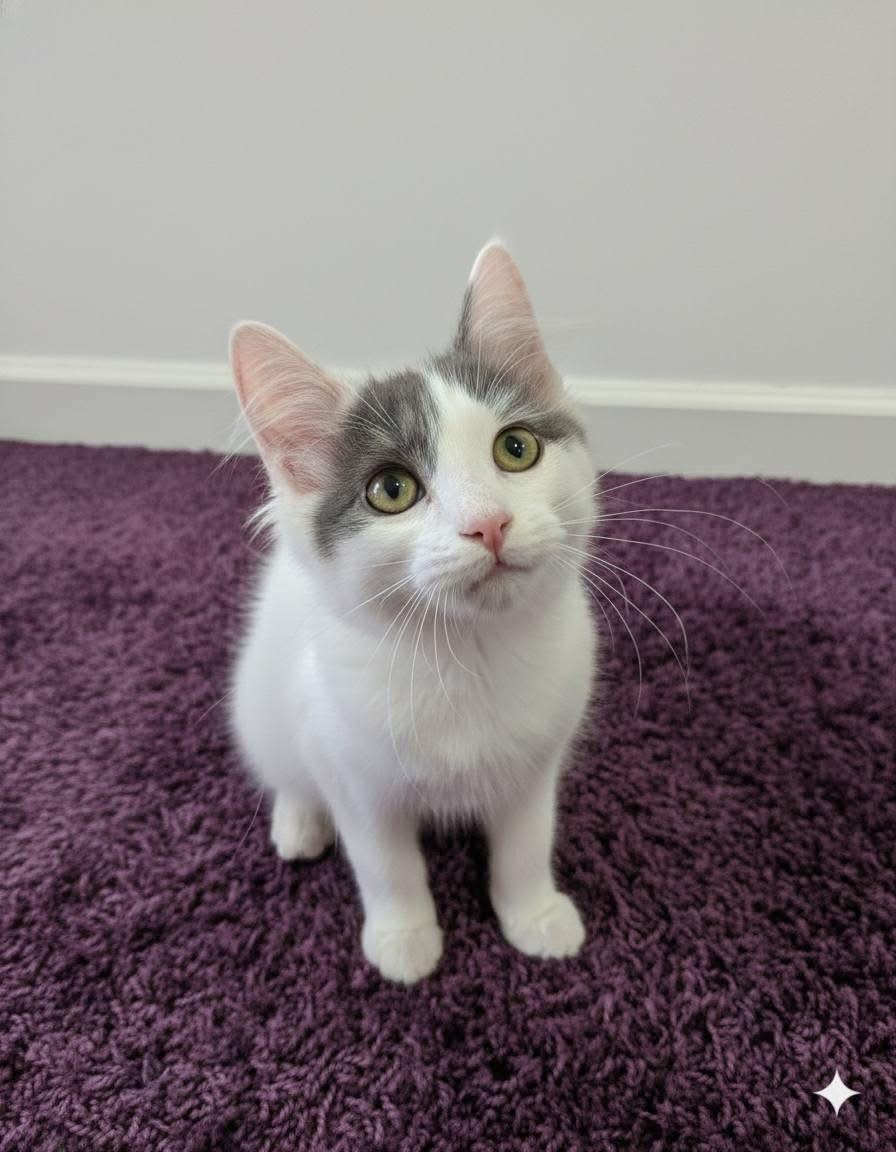 Bristol, adopted, Kitten Female Domestic Long Hair.
