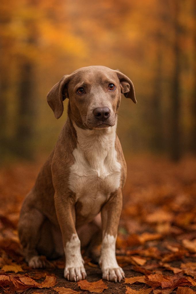 Iron, Adoptable, Young Male American Staffordshire Terrier & Dachshund.