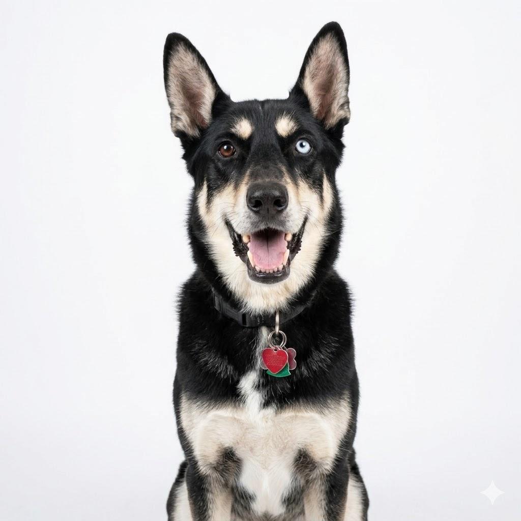 Blue, ADOPTABLE, Adult Male Siberian Husky.