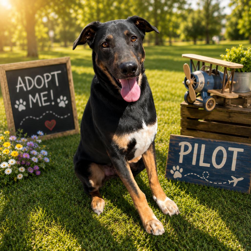 Enlarge Pilot, a Adoptable mixed breed in Phoenix, AZ image 3/6