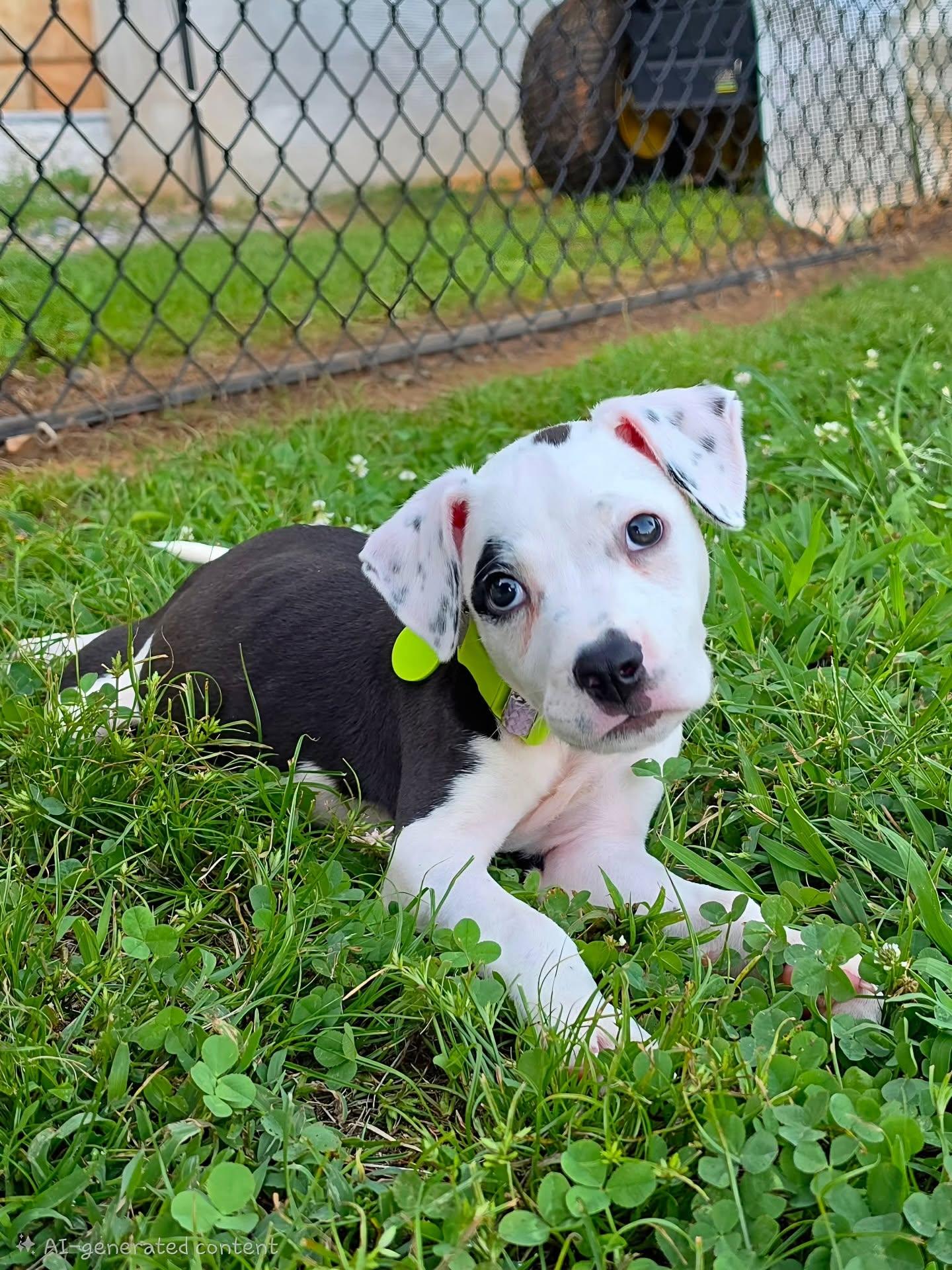 Nesta, Adopted, Puppy Female Pit Bull Terrier.