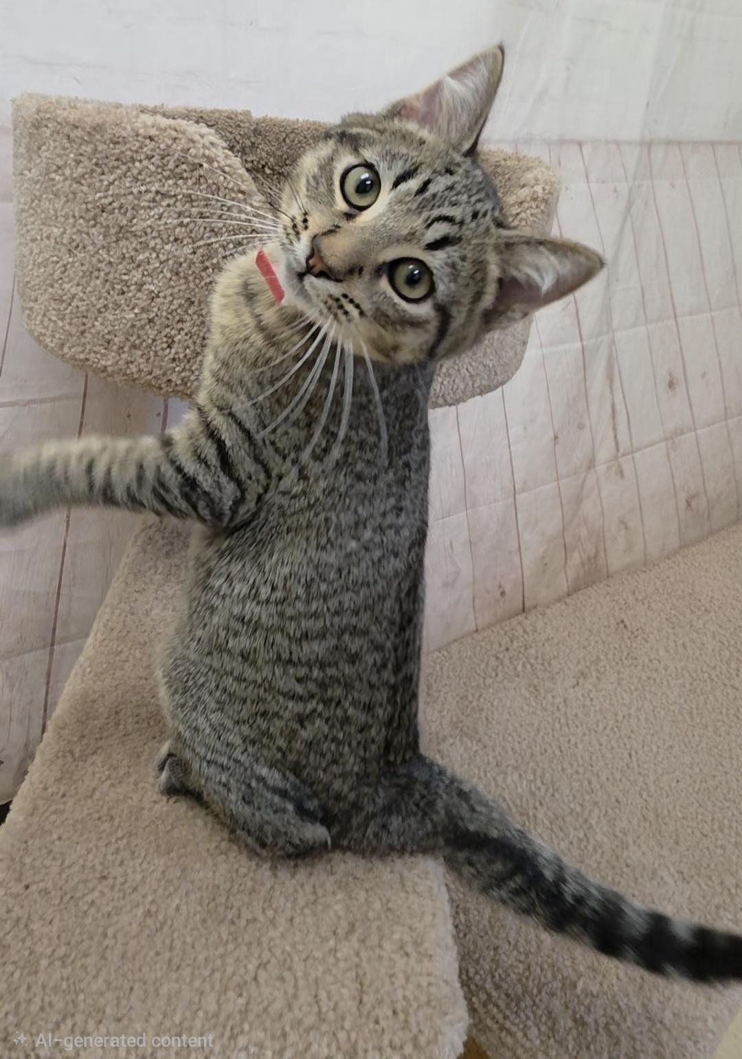 Enlarge Groundhog, a Adoptable Domestic Short Hair in Red Wing, MN image 4/4