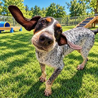 Enlarge Trooper, a Adoptable Bluetick Coonhound in Maryville, TN image 3/6