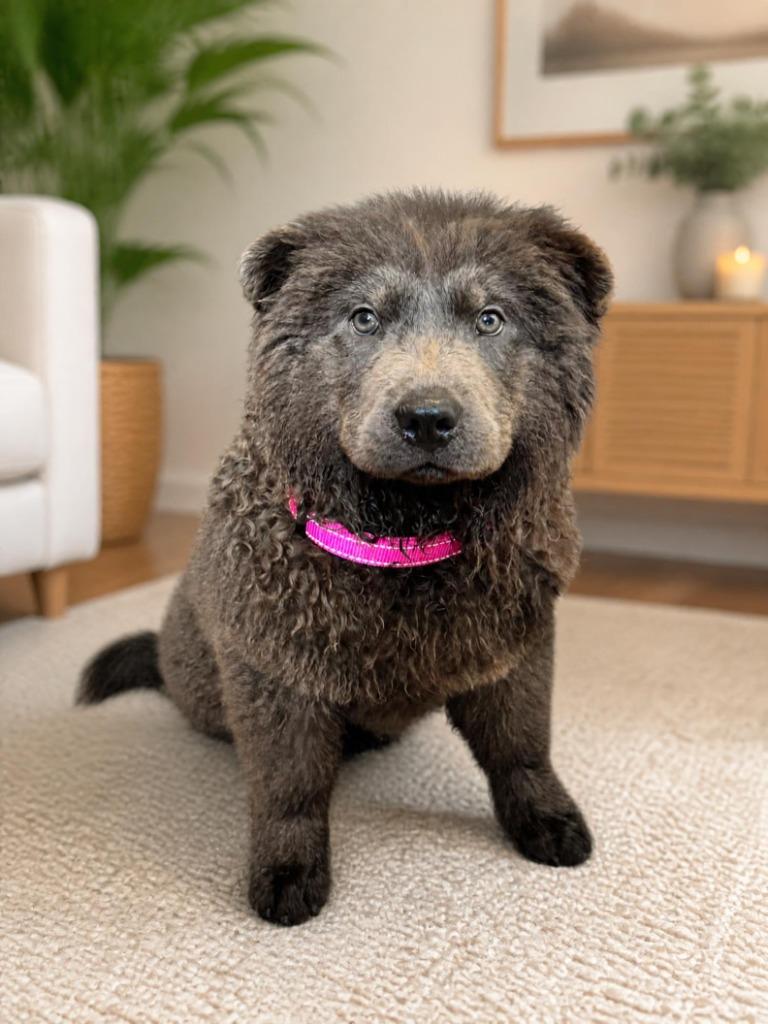 MoMo, ADOPTABLE, Puppy • Female, Chow Chow.