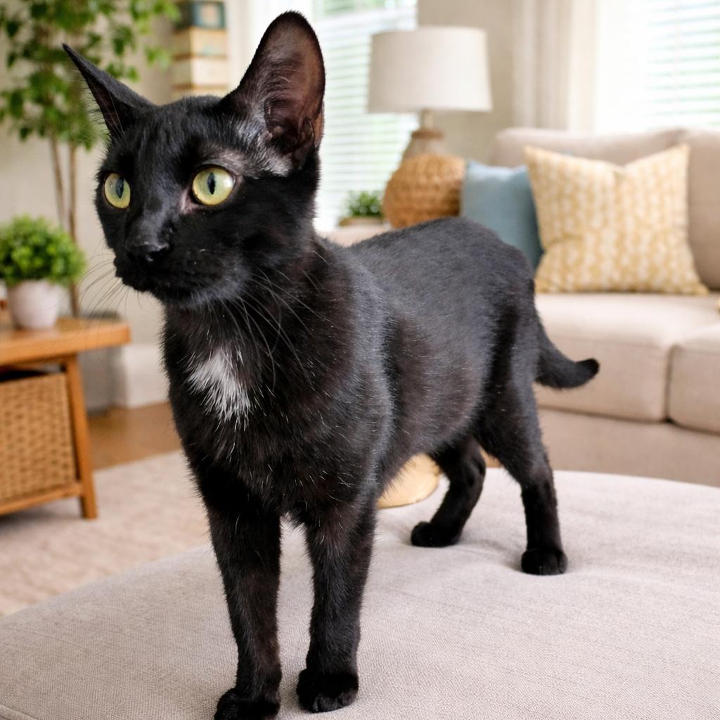 Tyler, Adoptable, Young Male Domestic Short Hair.