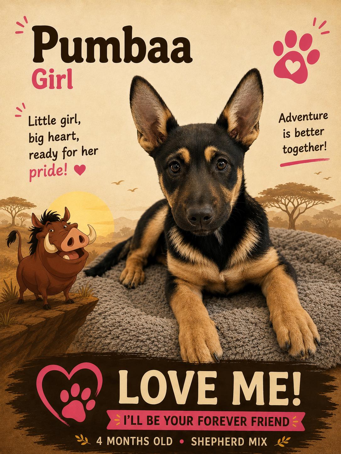 Pumba, an adopted mixed breed in Encinitas, CA image 3/3