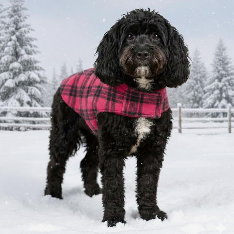 Tux, adopted, Young Female Cockapoo.