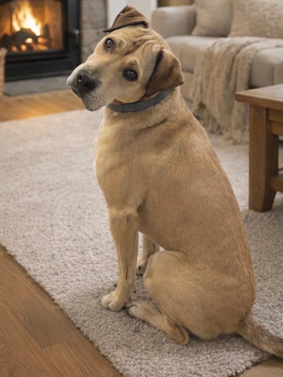 Kipster, Adoptable, Senior Male Mixed Breed & Labrador Retriever.