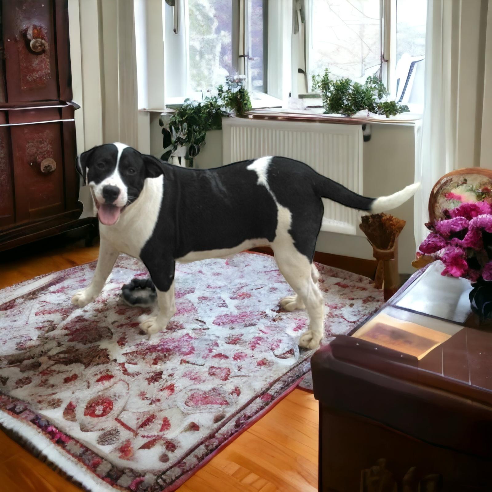 Isabel, Adoptable, Puppy Female American Staffordshire Terrier & Great Dane.