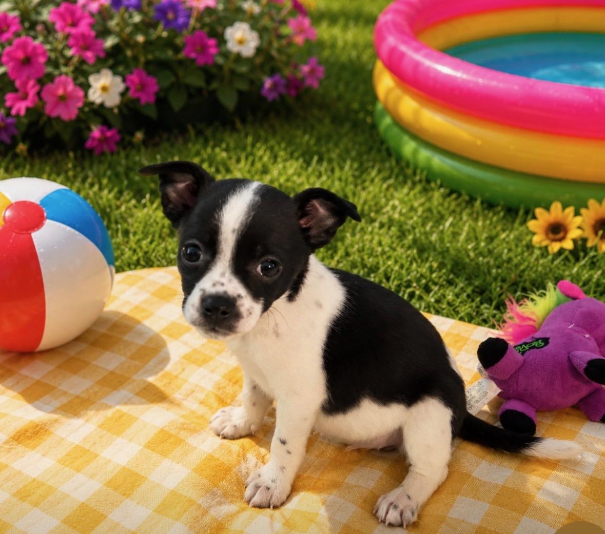 Brinkley, Adoptable, Puppy Female Chihuahua & Beagle.