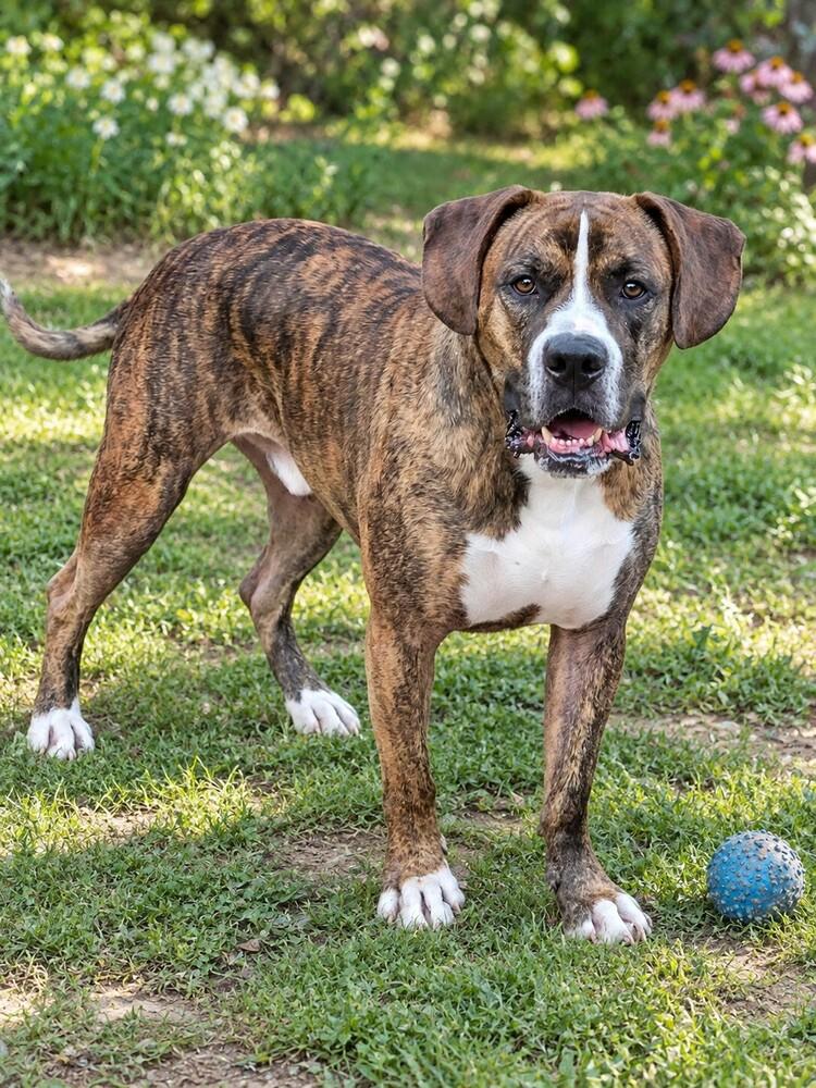 Bluto (k&k), Adoptable, Senior Male Boxer & American Bulldog.