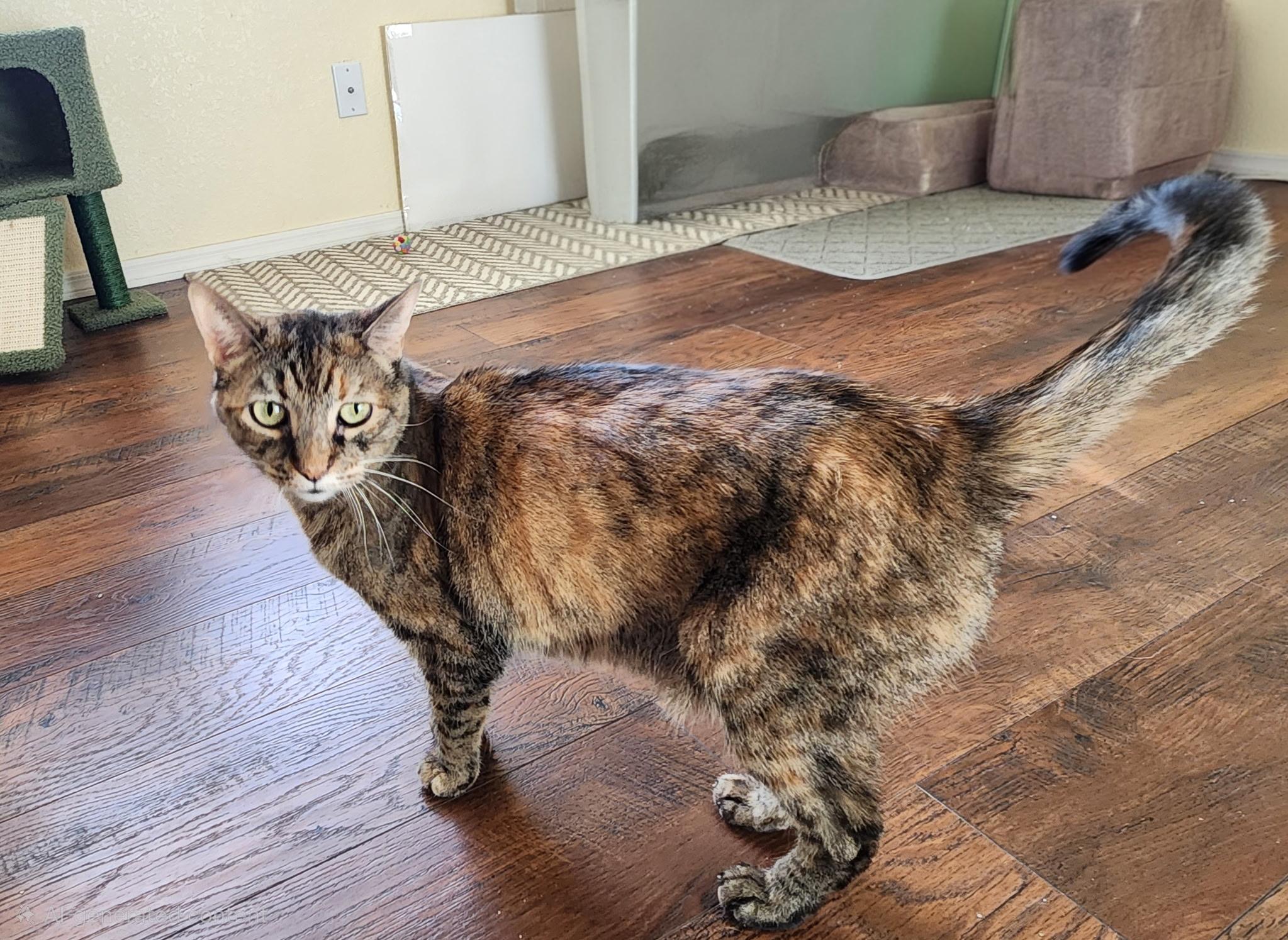 Enlarge Andarna, a ADOPTABLE Domestic Short Hair in Marana, AZ image 1/4