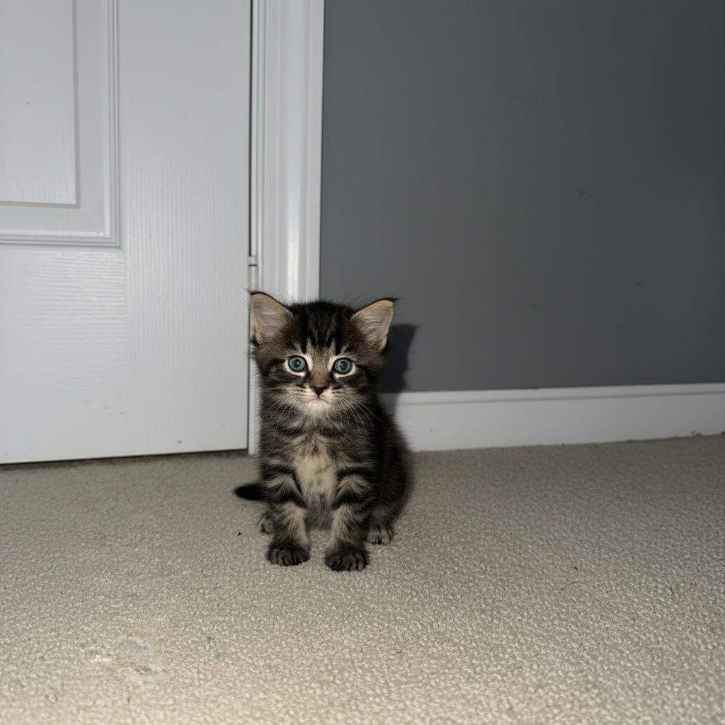 Enlarge Morgan (foster kitten), a Adopted Domestic Long Hair in Gettysburg, PA image 2/3
