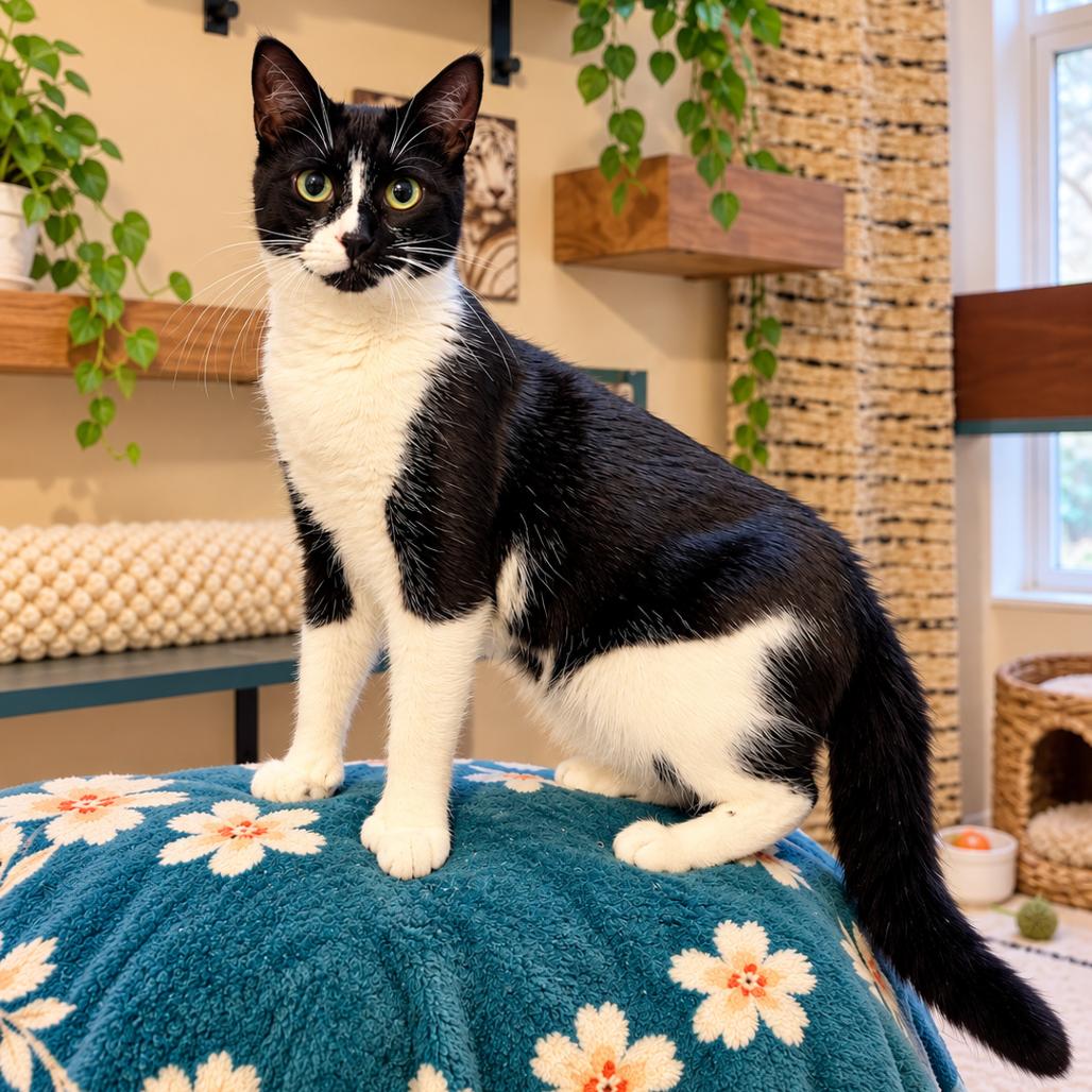 Enlarge Micha, a Adoptable Domestic Short Hair in Hopkinton, MA image 4/6