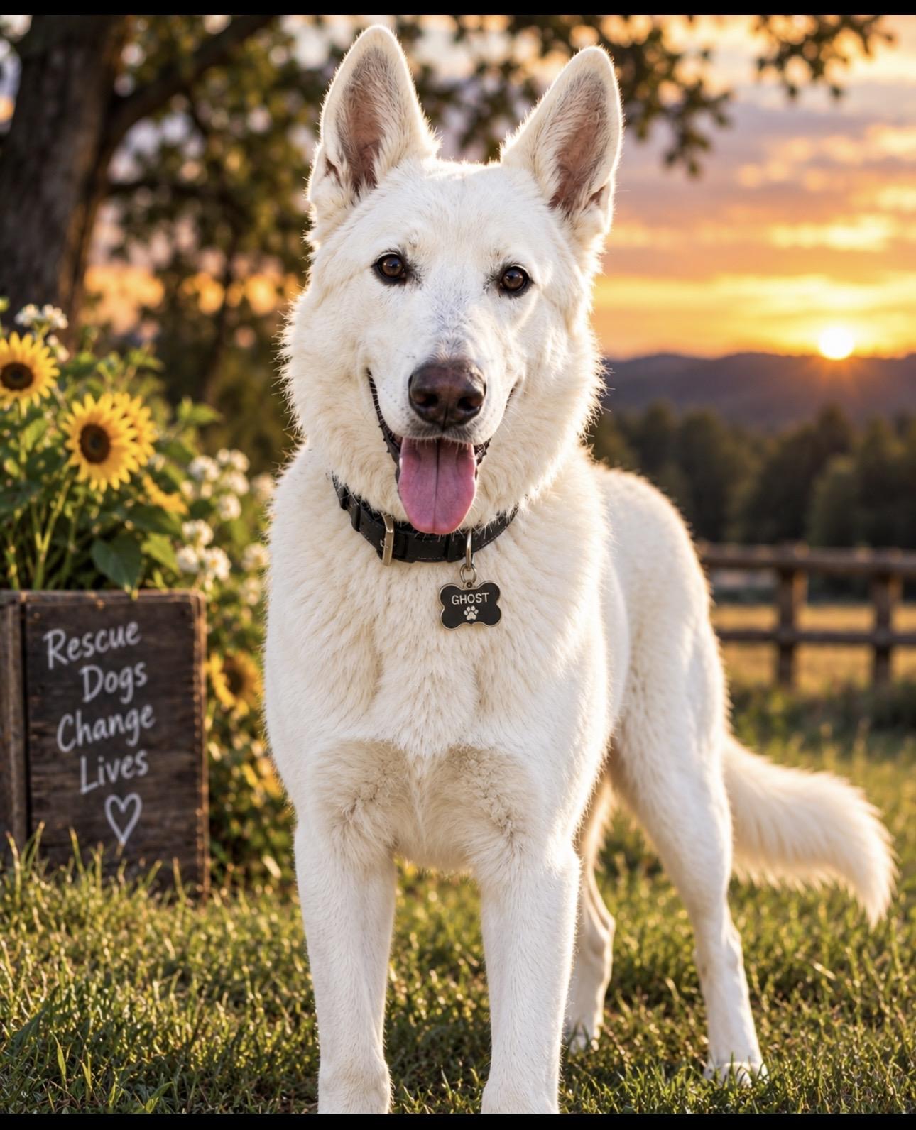 Enlarge Ghost, a Adoptable mixed breed in CUMMING, GA image 4/5