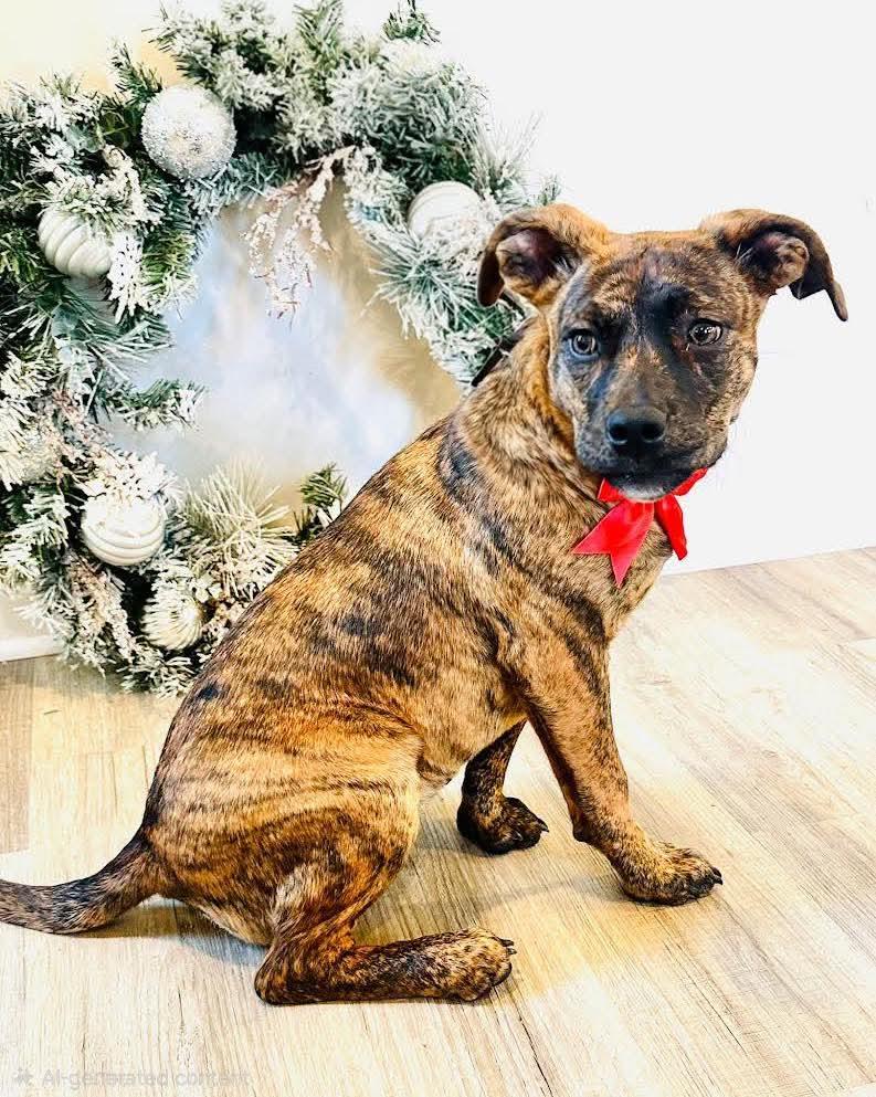 Raven, Adoptable, Puppy Female Boxer.