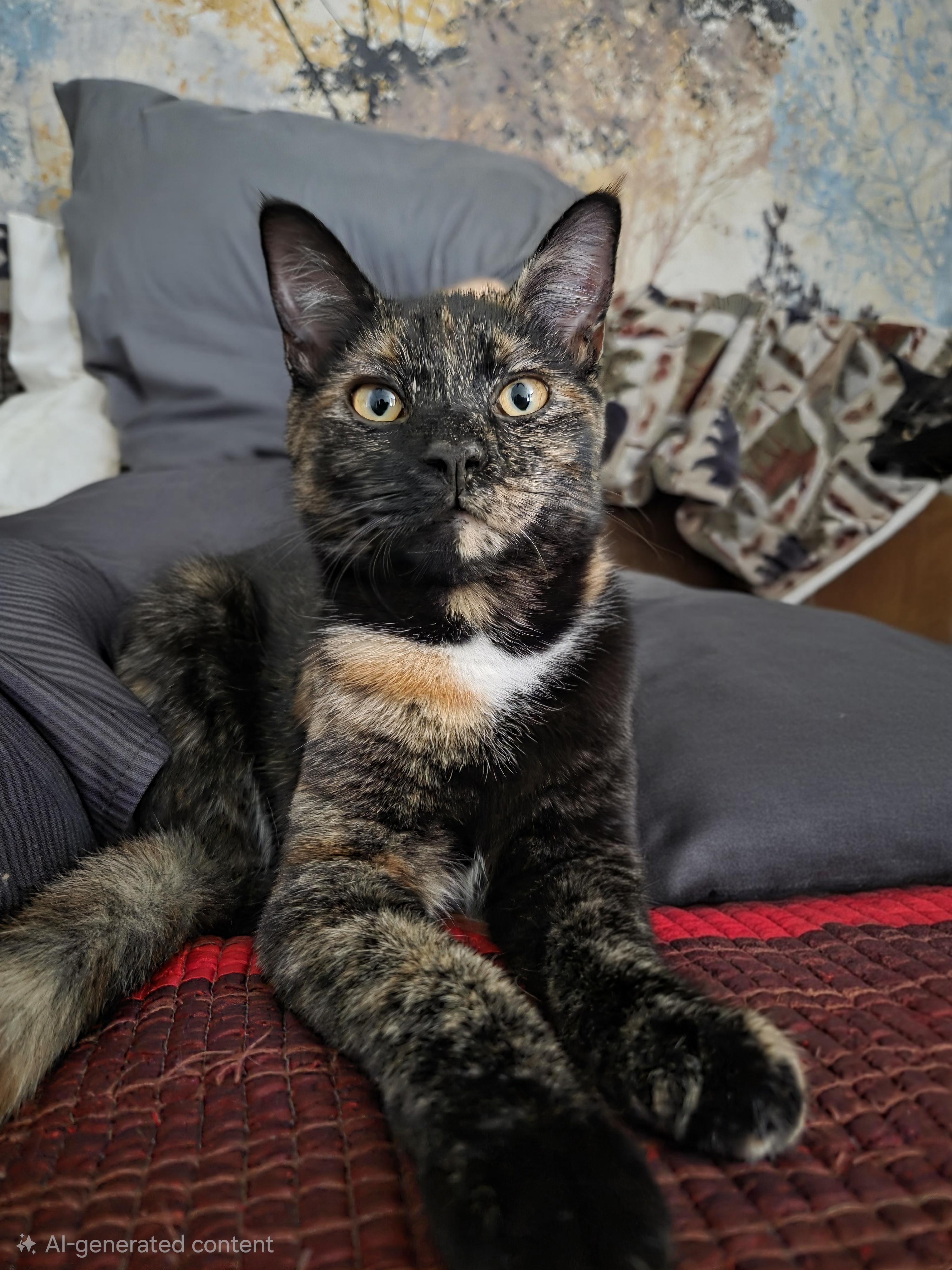 Enlarge Cashier (F) and Greeter (F), a ADOPTABLE Domestic Short Hair in Fairfax, VA image 4/6