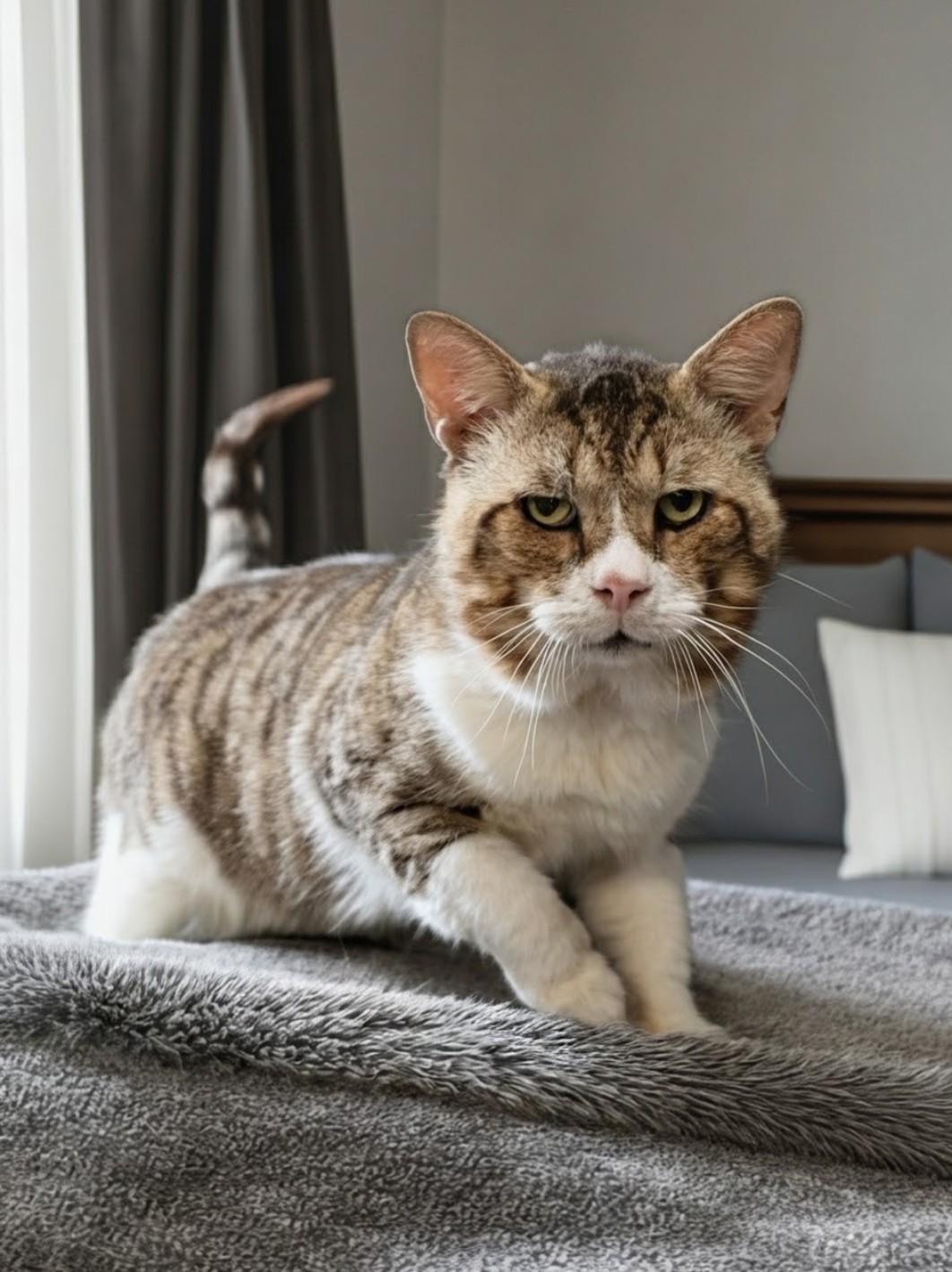 Biggie, Adoptable, Adult Male Tabby.