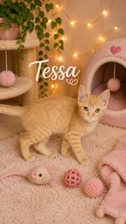 Enlarge Tessa, a Adoptable Domestic Long Hair in Oakland Park, FL image 2/3
