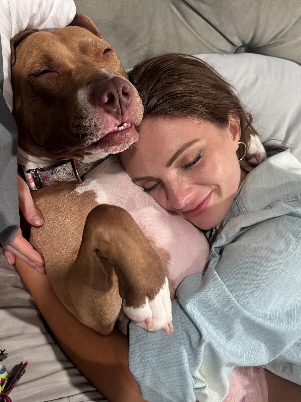 Blinky Baby loves the babies and belly rubs — thumbnail 4