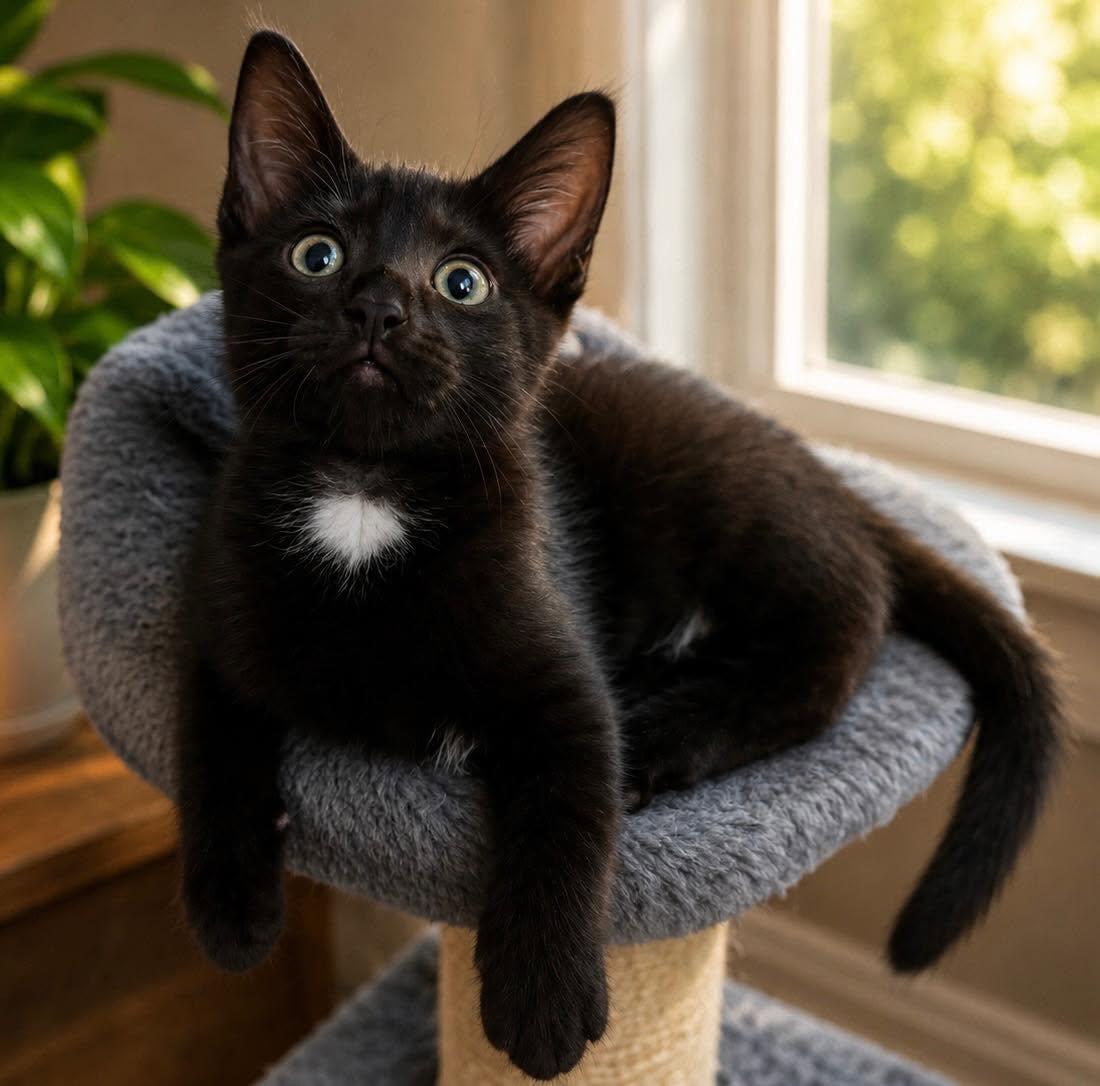 Enlarge Raven, a Adoptable Domestic Short Hair in Naples, FL image 1/1