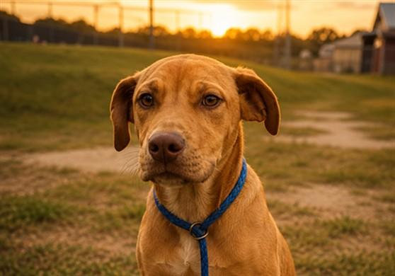 CRIMSON, Adoptable, Young Male American Staffordshire Terrier.