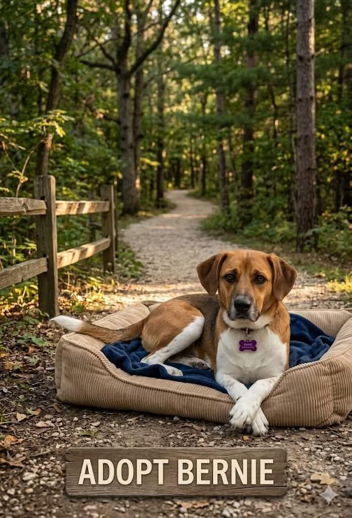 Enlarge **BERNIE**, a Adopted mixed breed in North Prairie, WI image 3/3