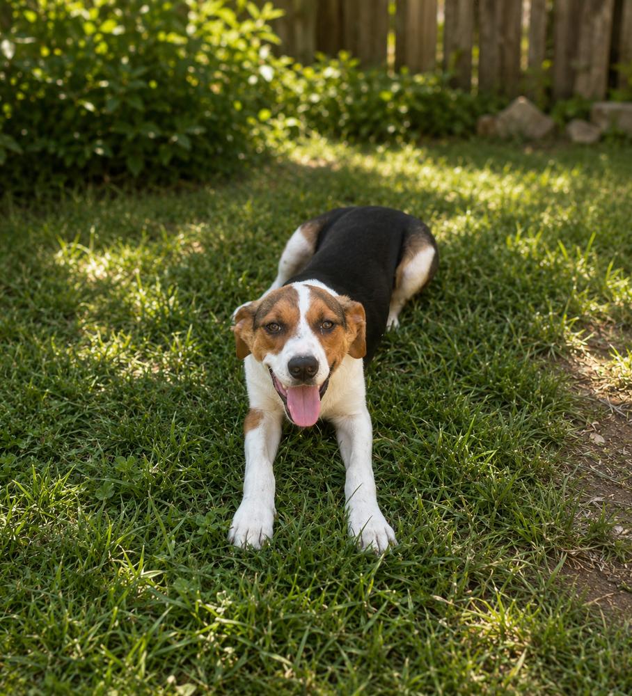 Kai, Adoptable, Puppy Male Beagle & American Bully.