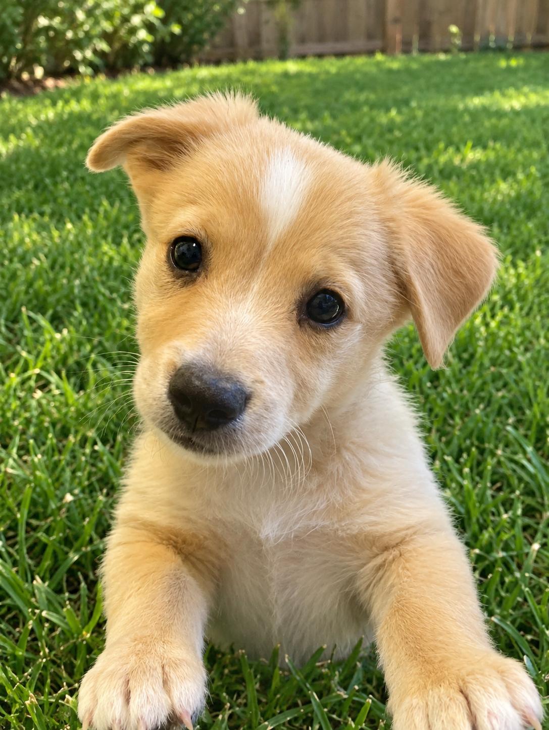 Ian, Adopted, Puppy Male Terrier.