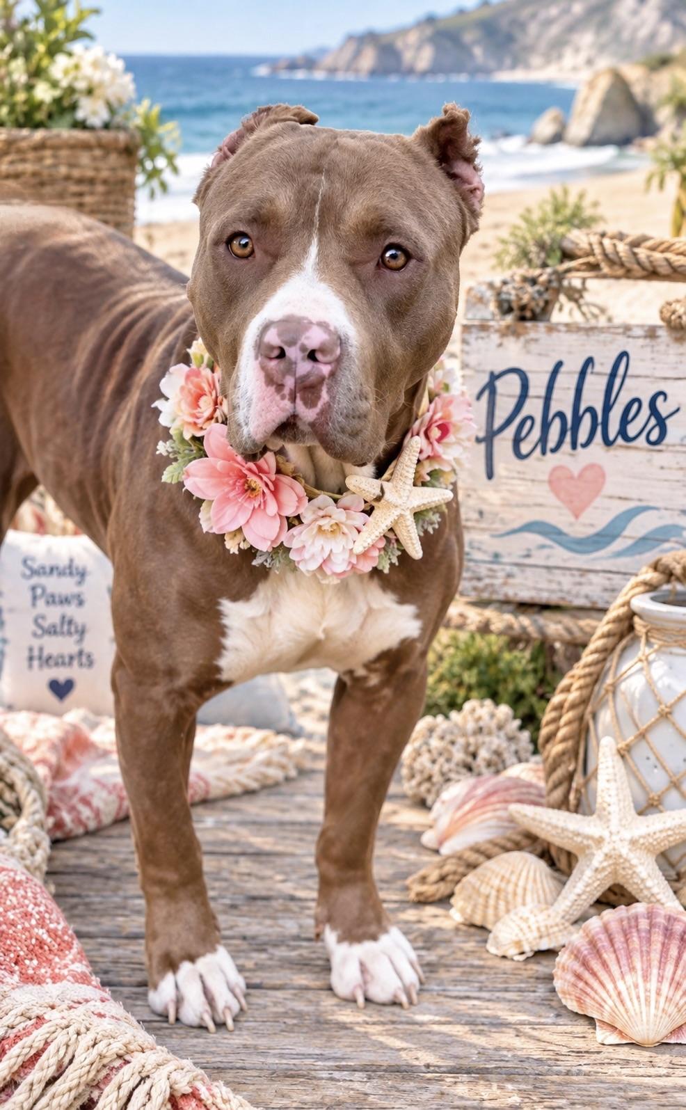 Pebbles, Adoptable, Adult Female American Staffordshire Terrier & Staffordshire Bull Terrier.
