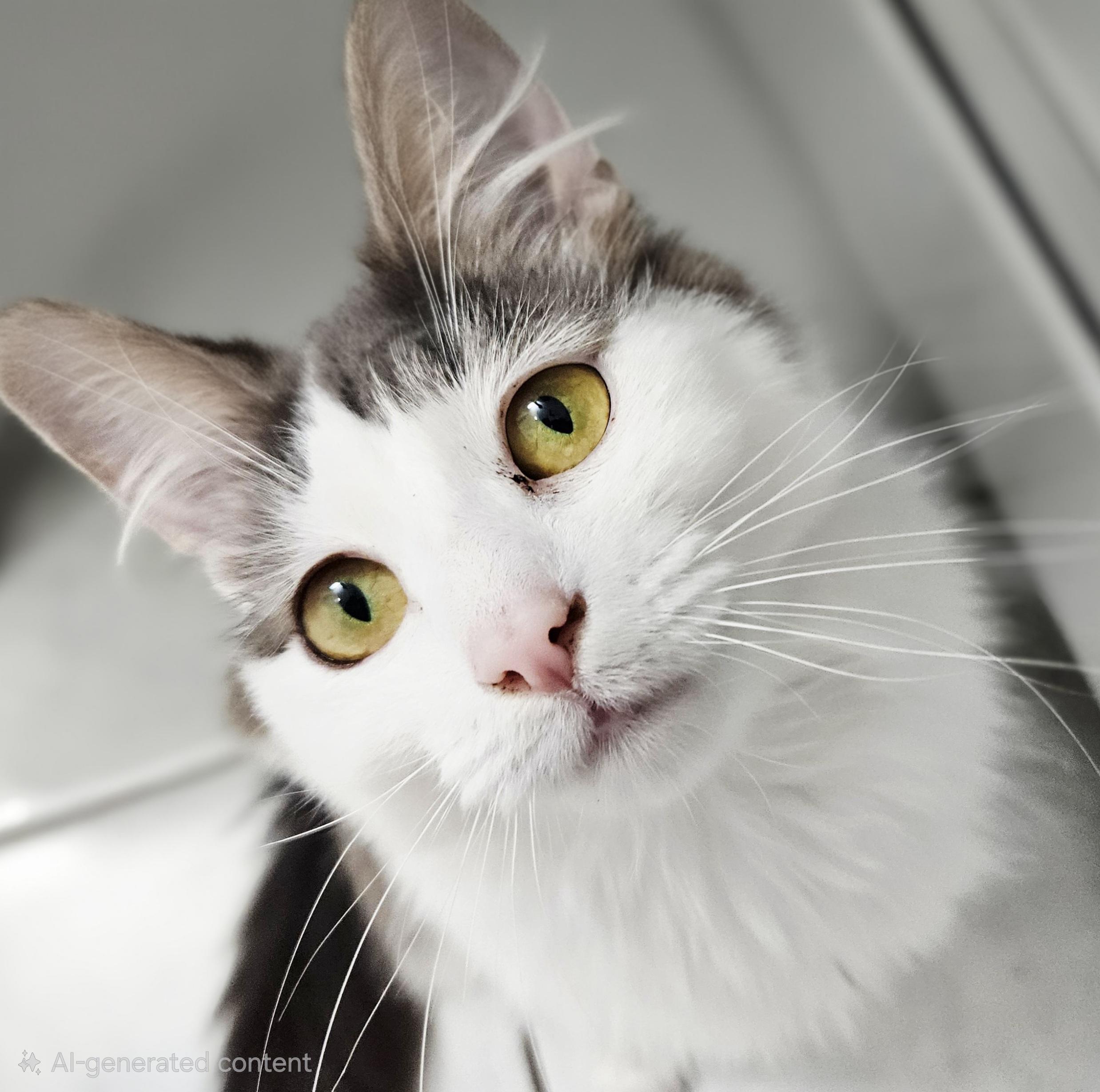 Milagros & Brooke-BONDED PAIR, Adoptable, Young Female Norwegian Forest Cat & Extra-Toes Cat / Hemingway Polydactyl.