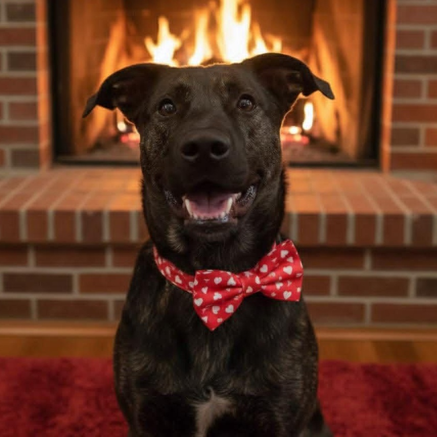 Hogan, ADOPTABLE, Young Male Mastiff & German Shepherd Dog.