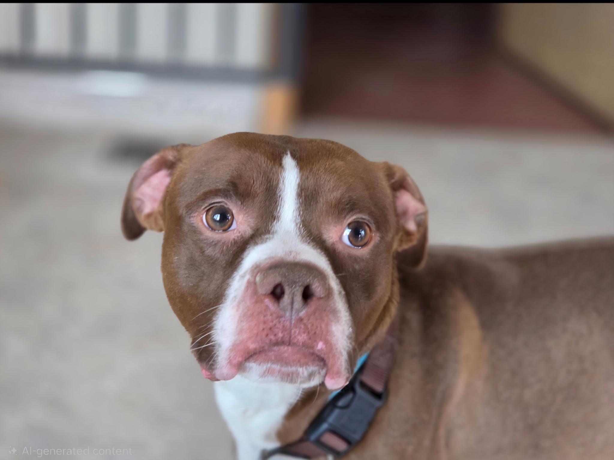 Enlarge Charlie Brown, a Adoptable Pit Bull Terrier in Monticello, IL image 3/3