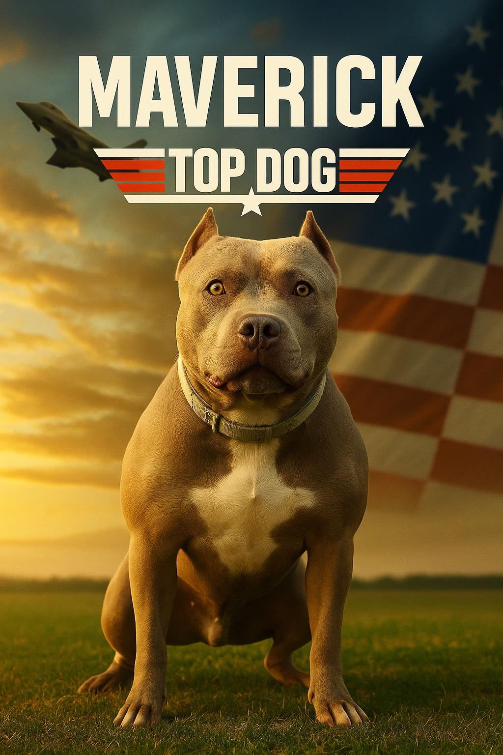 Maverick, adopted, Adult Male American Staffordshire Terrier & American Bully.