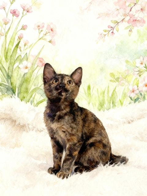Enlarge Amethyst, a Adoptable Tortoiseshell in Tehachapi, CA image 1/1