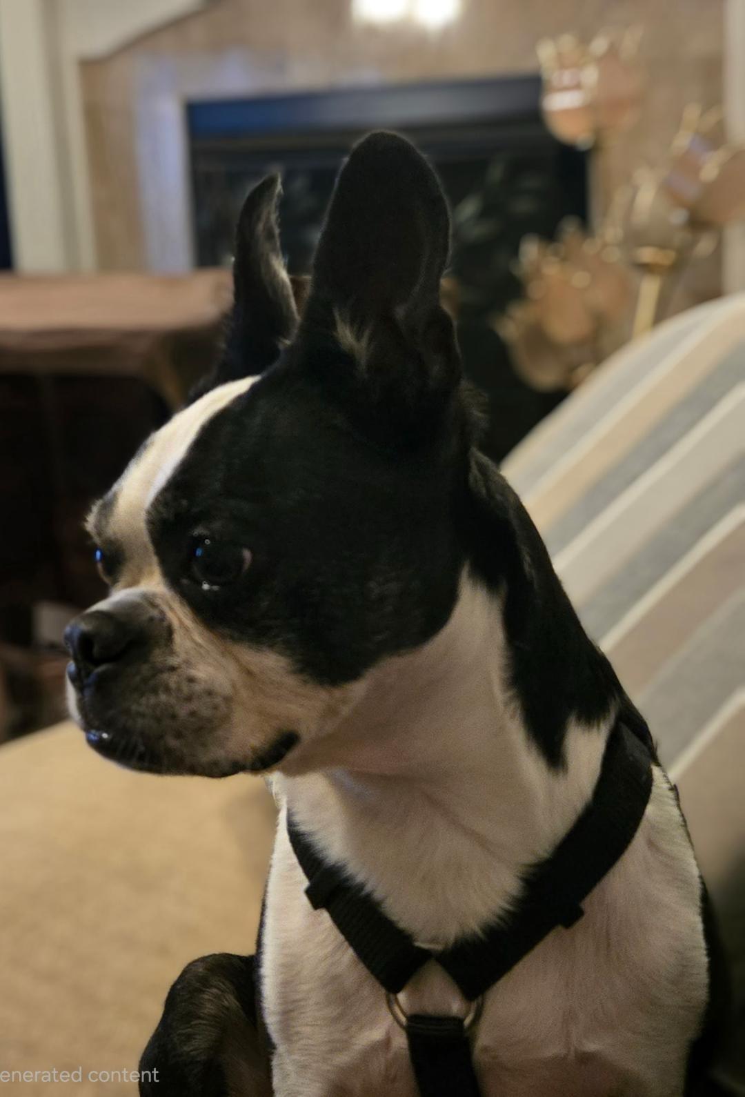 Enlarge Tux - pending, a ADOPTABLE Boston Terrier in Des Moines, IA image 2/6