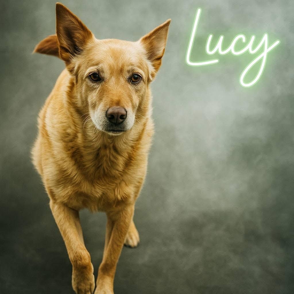 Enlarge Lucy, a ADOPTABLE mixed breed in Valley Falls, KS image 1/2