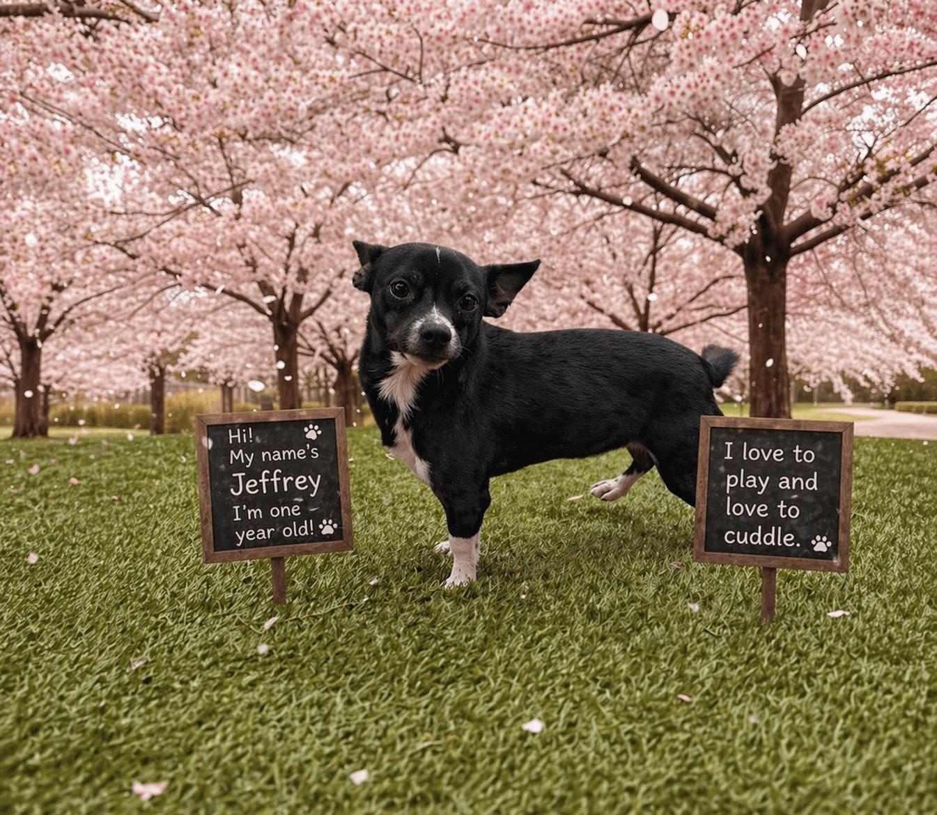 Jeffrey , a ADOPTABLE mixed breed in Murphys, CA image 1/2