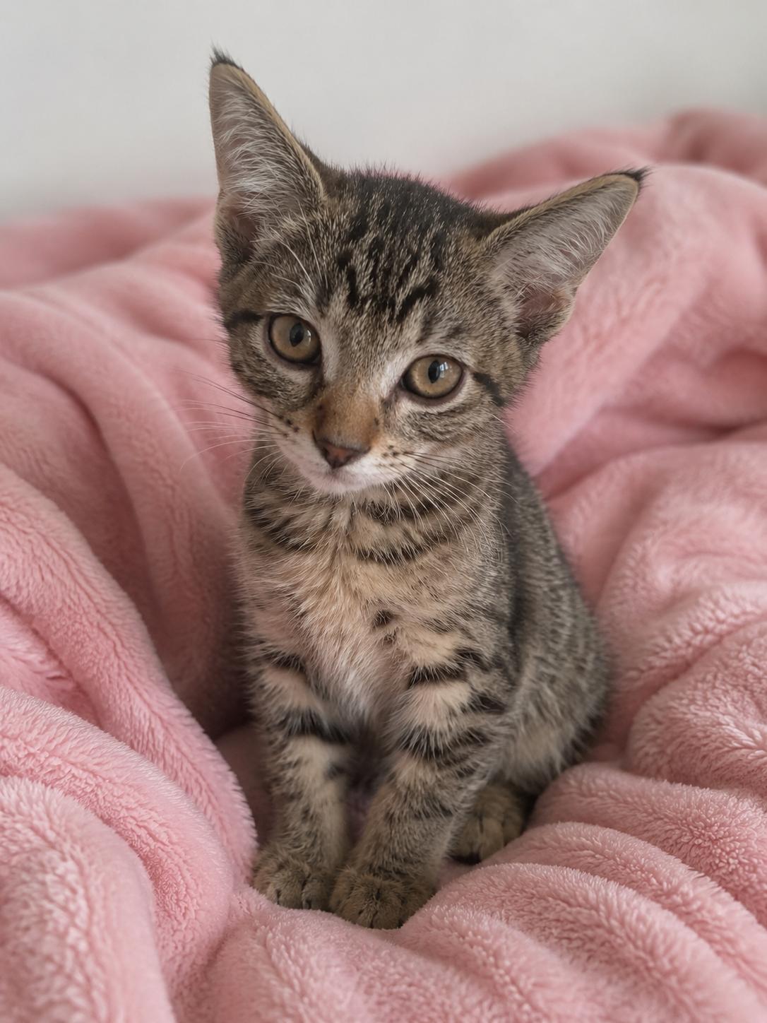 Clover, ADOPTABLE, Kitten Female Domestic Short Hair.