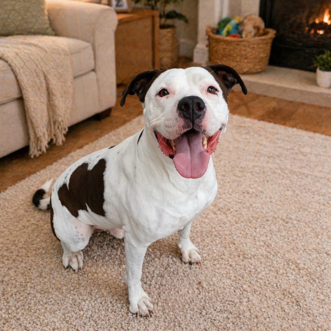 Bubba, ADOPTABLE, Adult Male Pit Bull Terrier.