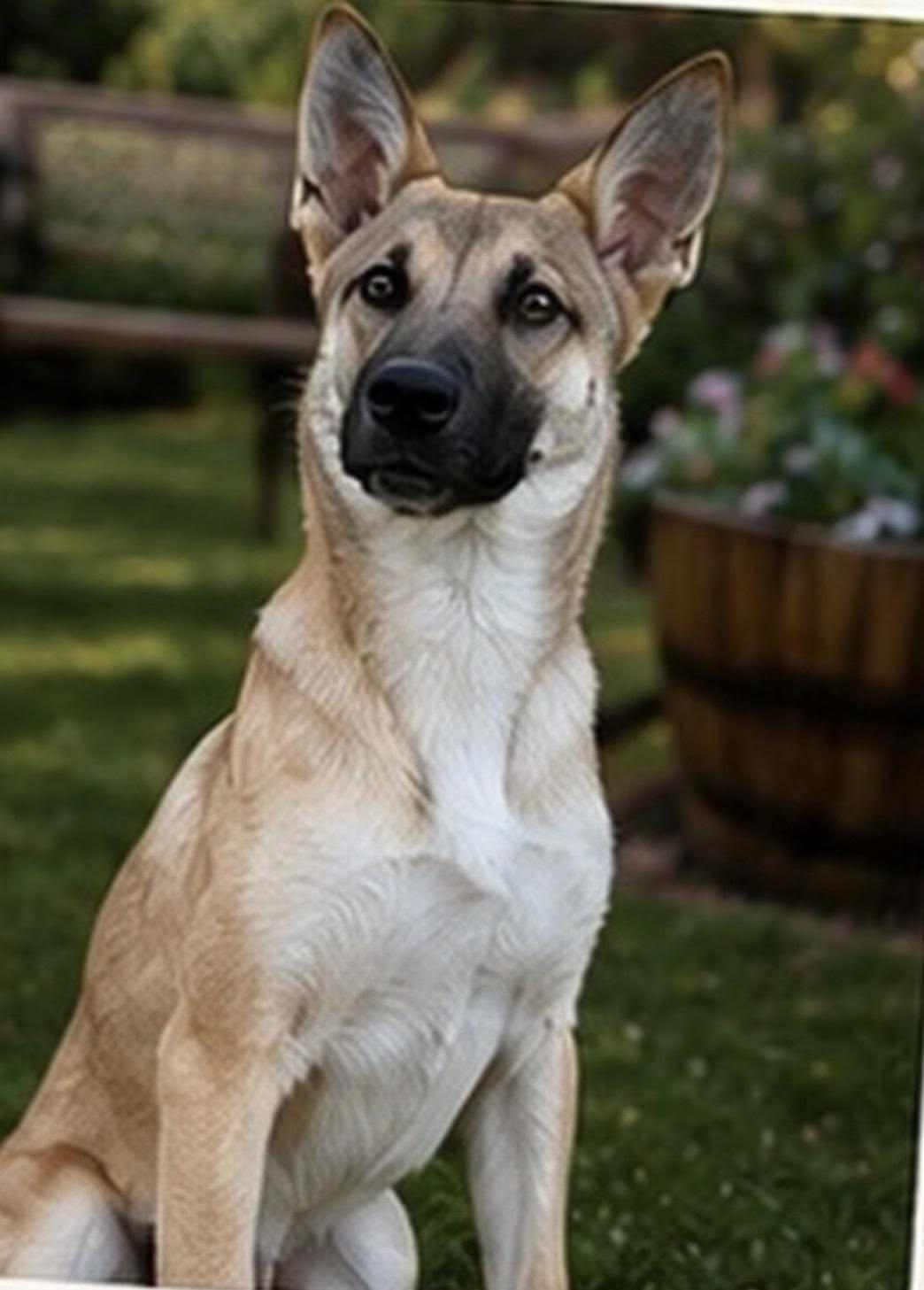 Penelope, ADOPTABLE, Young Female German Shepherd Dog.