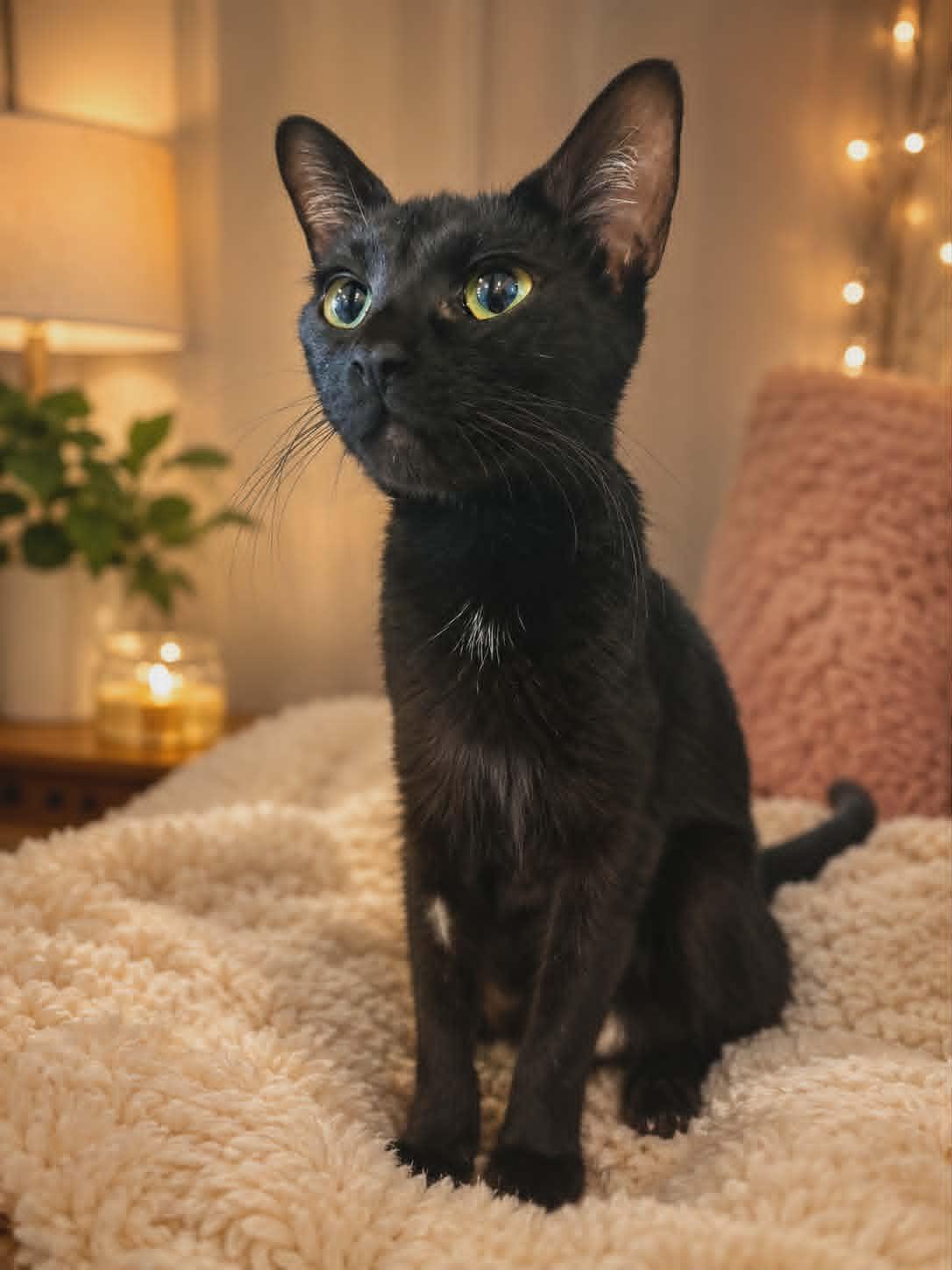 Lulu C Seago, Adoptable, Young Female Domestic Short Hair.