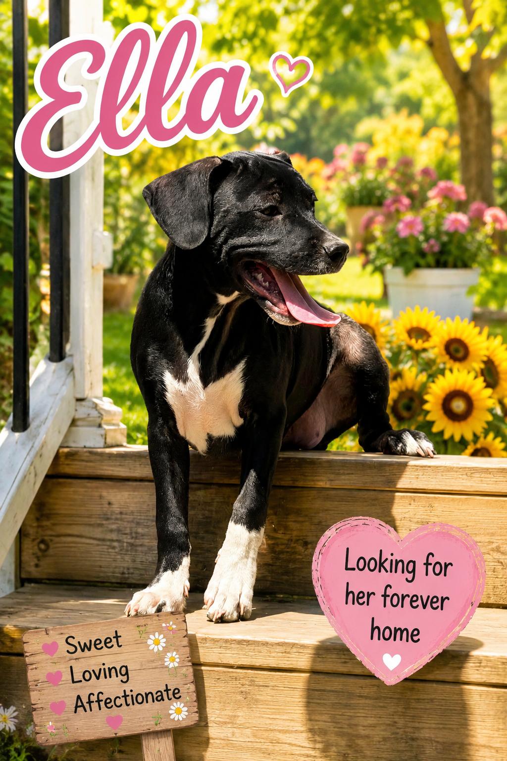 Enlarge Ella, a ADOPTABLE mixed breed in Hatfield, PA image 3/3