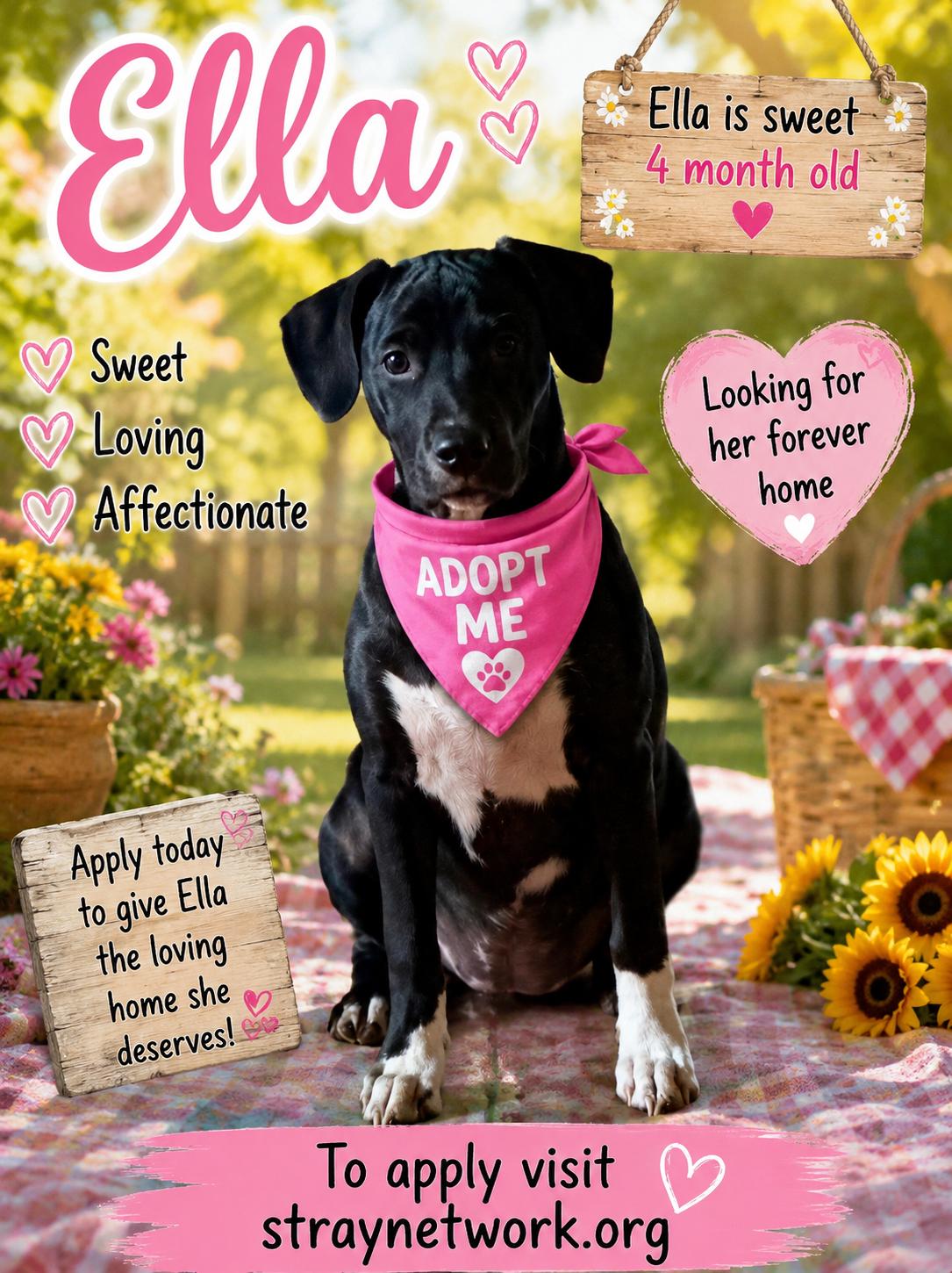 Enlarge Ella, a ADOPTABLE mixed breed in Hatfield, PA image 2/3