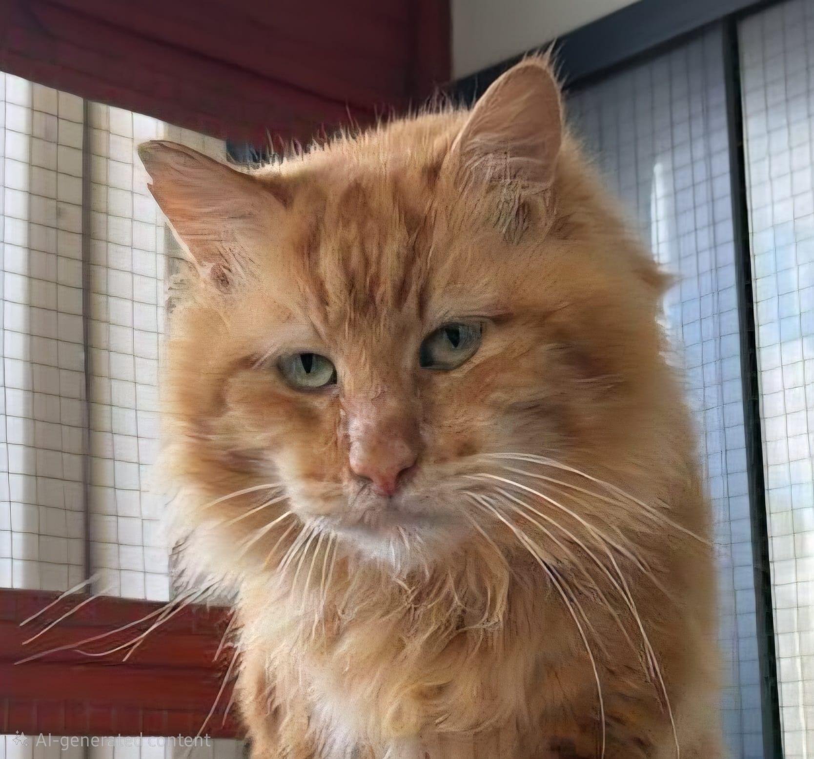 Enlarge Garfield, an adopted Domestic Long Hair in miami, FL image 5/6