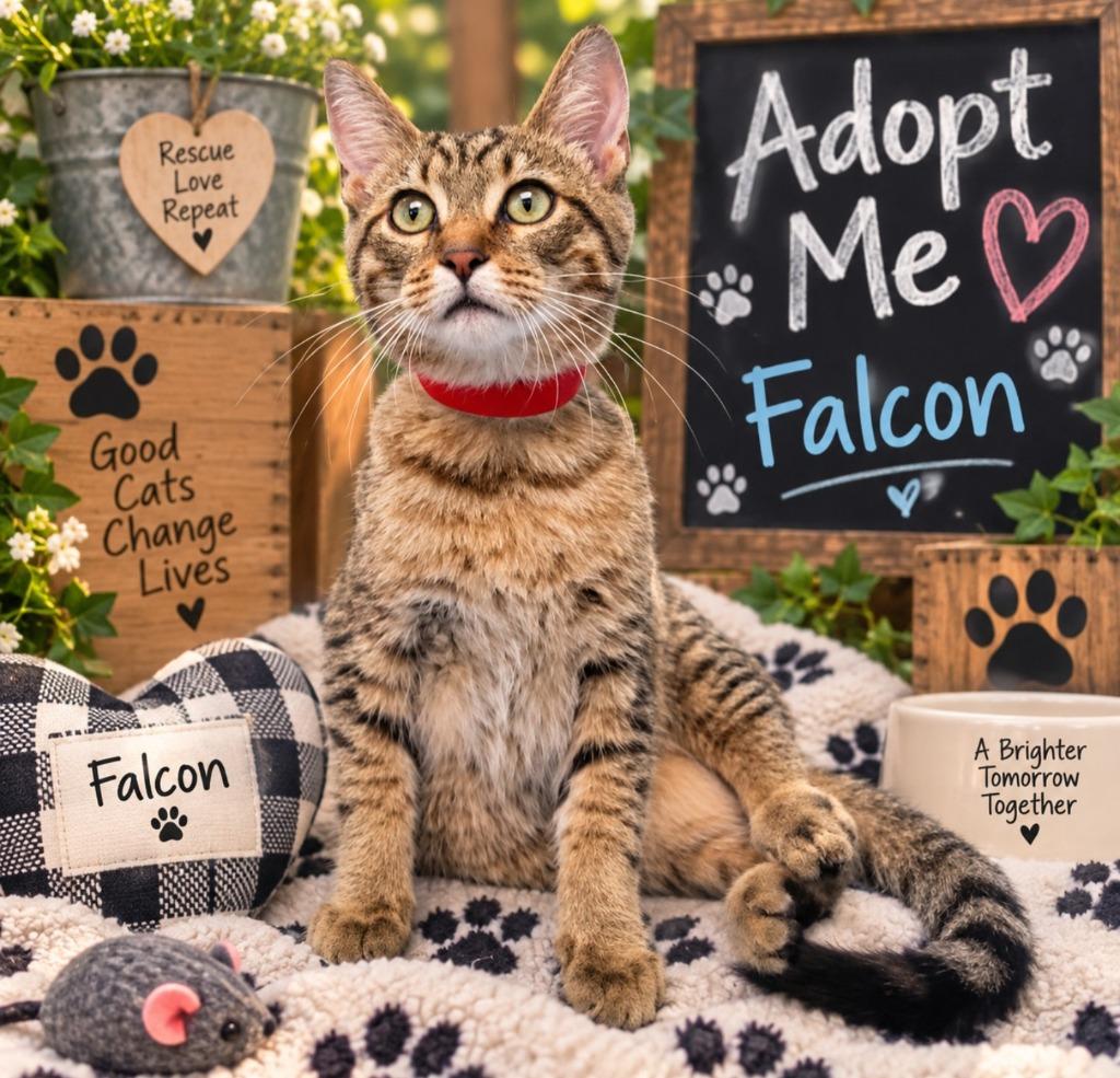 Enlarge Falcon, a Adoptable mixed breed in Washington Court House, OH image 2/2