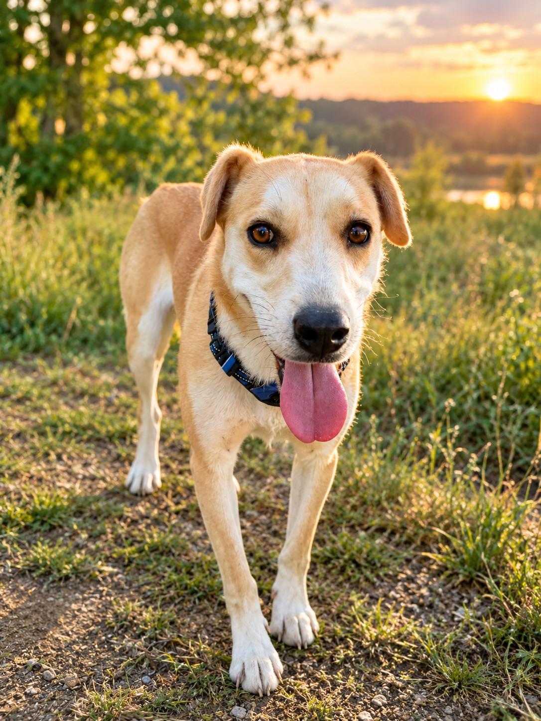776-26, Adoptable, Adult Female Yellow Labrador Retriever.