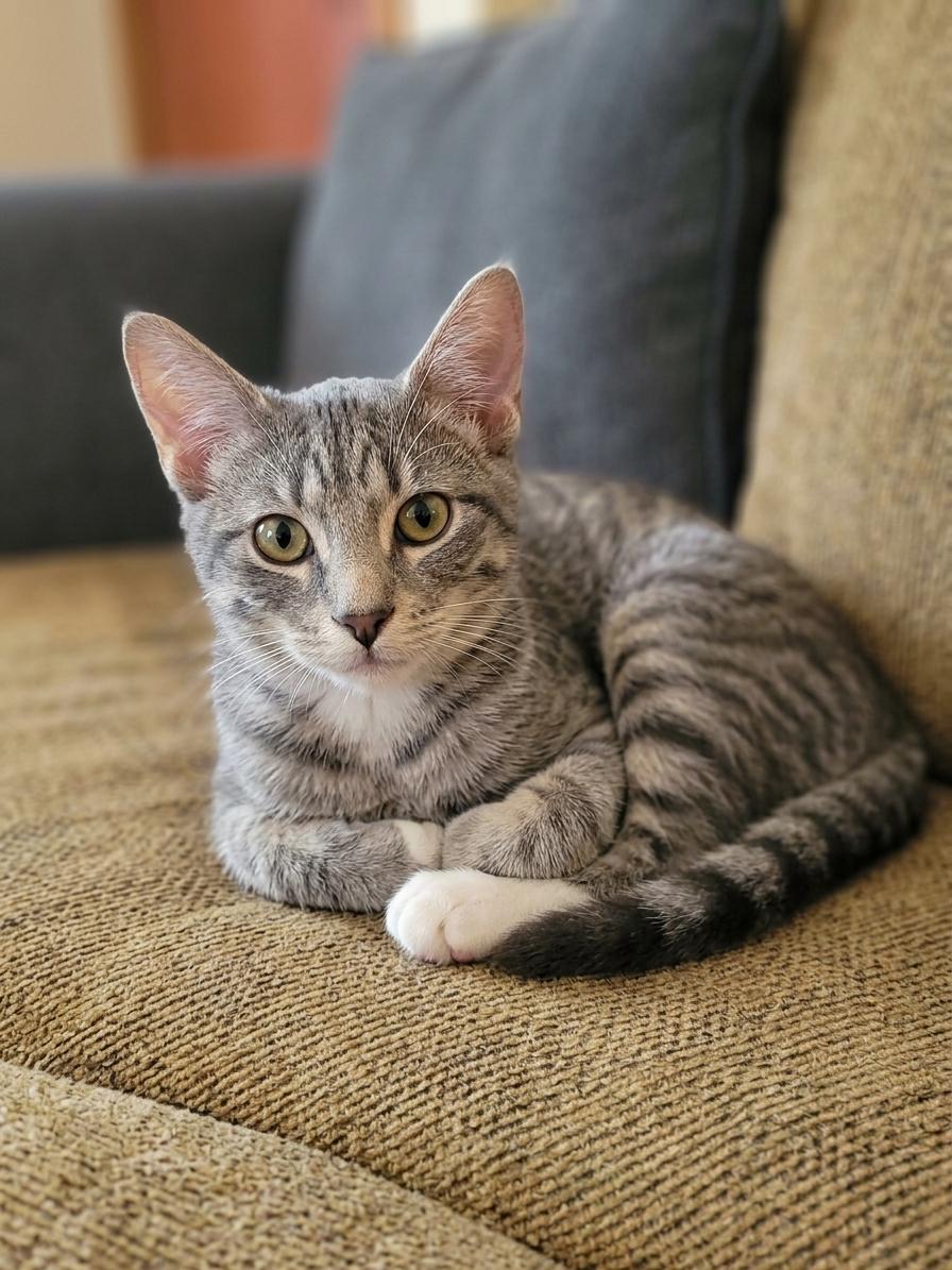 Clove - Playful kitten, Adoptable, Kitten Male Domestic Short Hair.