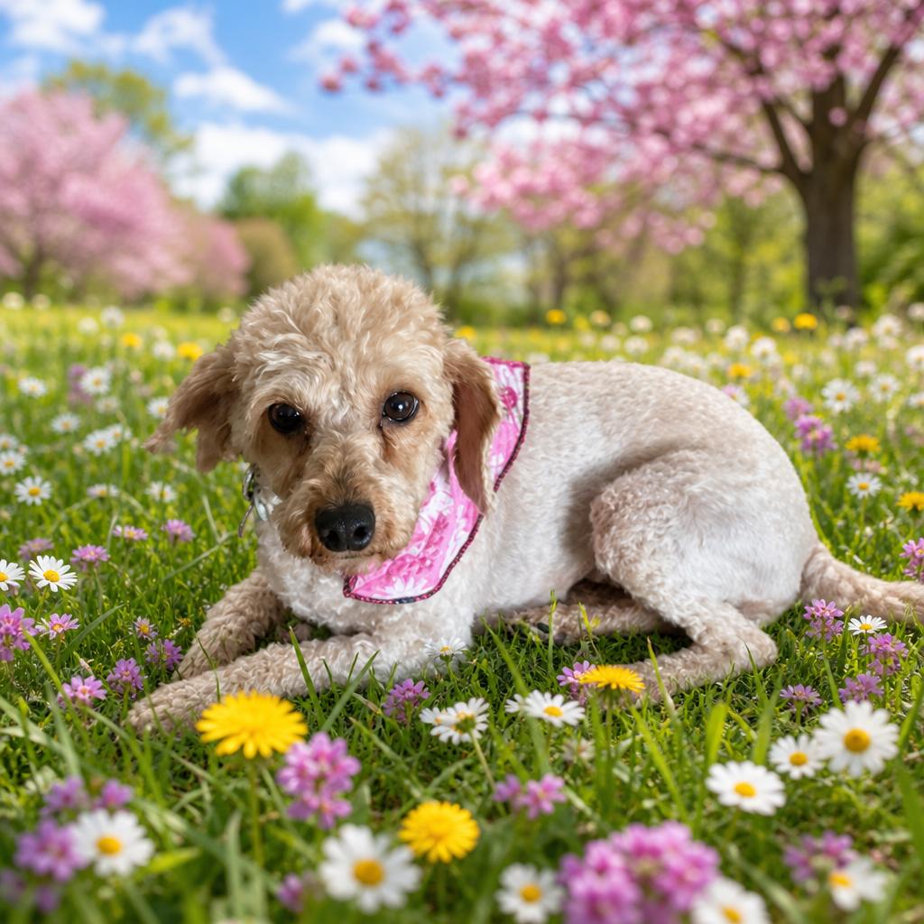 Shirley, adopted, Adult Female Miniature Poodle.